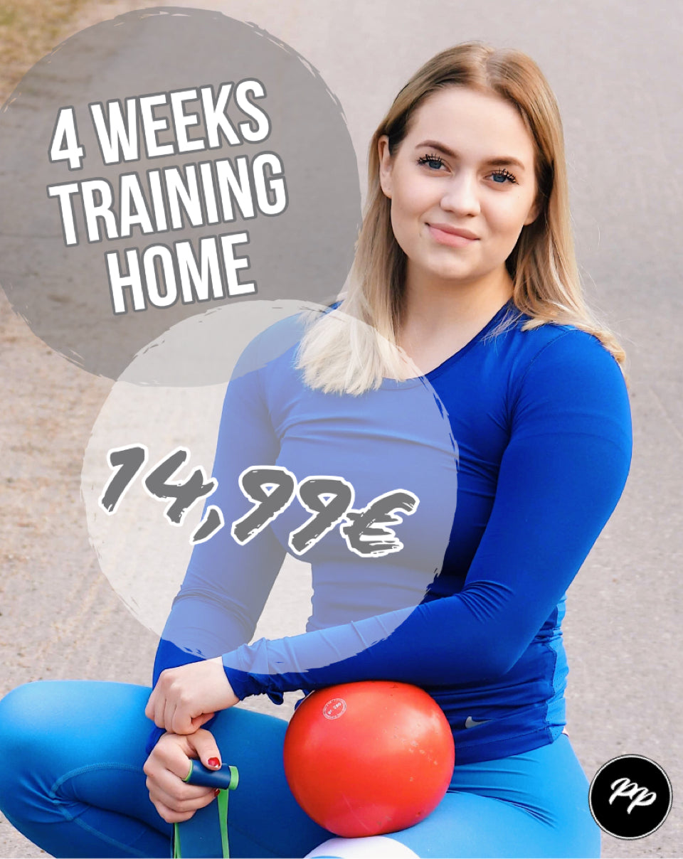 4 Weeks training home NAISET